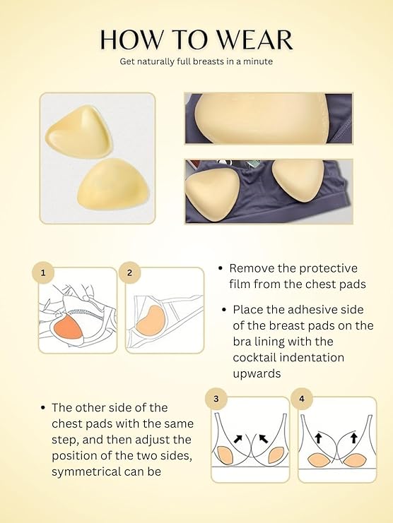 Push-Up Sticky Breast Size up Pads